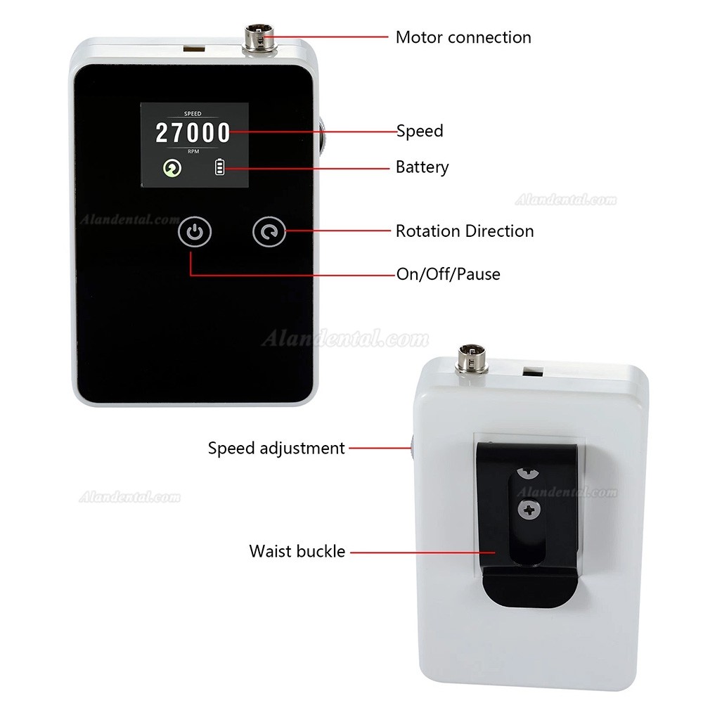 Portable Dental Lab Brushless Micromotor E Type Electric Motor